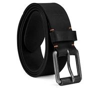 Timberland PRO Men's Big and Tall 40mm Workwear Leather Belt, Black/Roller Buckley, 46