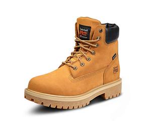 Timberland PRO Men's Direct Attach Six-inch Soft-Toe Boot, Wheat Nubuck,9 W