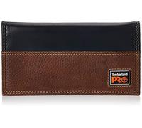 Timberland PRO mens Rfid Leather Long Bifold Rodeo With Rfid Wallet, Teak, One Size UK