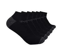 Timberland PRO Men's TB219978TA Performance Low Cut Socks 6-Pack - Large - Black
