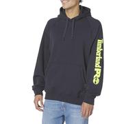 Timberland PRO Pull à capuche Honcho Sport pour homme, Bleu marine foncé/jaune Pro - Nouveauté 2024, X-Large