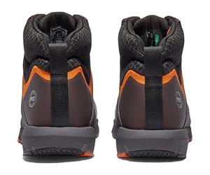 Timberland Pro Radius Fire and Safety Shoe, pour Homme, Noir (Noir/Orange), Taille 41,5 EU