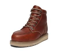 Timberland PRO Barstow Bottes de travail industrielles à bout de sécurité en alliage pour homme 15,2 cm, Marron-2024 Nouveau, 10.5
