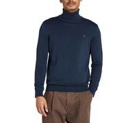 Timberland Pull à col montant pour Homme Williams River Turtle Neck Bleu