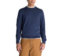 Timberland - Pull Col Rond Homme en Coton Williams River, Bleu