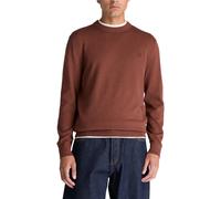Timberland - Pull Col Rond Homme en Coton Williams River, Marron