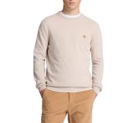 Timberland - Pull Col Rond Homme en Laine Mérinos Cohas Brook, Beige
