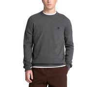 Timberland - Pull Col Rond Homme en Laine Mérinos Cohas Brook, Gris