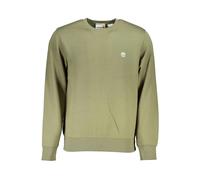 Timberland, Homme, Sweatshirts et sweats à capuche, Vert, Taille: S Pull Ras du Cou Brodé