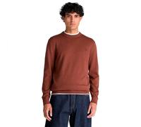 Timberland - Pull Col Rond Homme en Coton Williams River, Marron