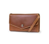 Timberland Sac de téléphone de Portefeuille Cuir de RFID avec la bandoulière détachable, Cross Body Femme, Cognac (Buff Apache), Taille Unique