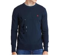 TIMBERLAND RIVER CREW SWEATSHIRT POUR HOMME BLEU FONCE TB0A2BMM433 M