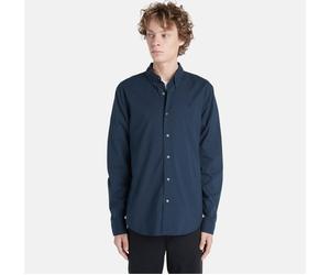 Timberland Saco River Solid Poplin Long Sleeve Shirt 0A29SV S