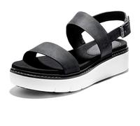 Timberland Safari Dawn 2band Womens Sandals 41.5 EU Black Nubuck