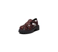 TIMBERLAND Sandales à lanières 'Fisherman' brun foncé / noir, Taille 36