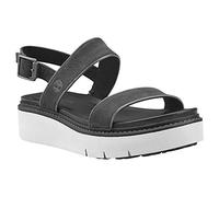 Timberland Sandales Safari Dawn à 2 bandes pour femme, Nubuck noir, 40 EU