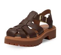 Timberland Sandales plates femmes Stone Street Fisherman Marron 37