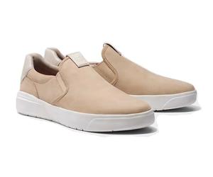 Timberland, Seneca bay, Chaussures Sneaker Mocassin Mode Fashion, Nubuck, Light Beige, 42 EU