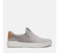 Timberland - Seneca Bay Low Slip-On Sneaker - Chaussures lifestyle homme Light Grey Nubuck - 43.5