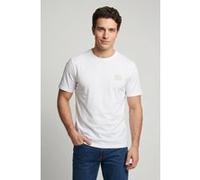 Timberland Short Sleeve Silicon Badge Tee White Taille: XXL | T-shirts Basiques Outlet | Homme | Blanche