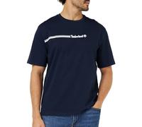 Timberland Short Sleeve Tee 3 Tier3 T-Shirt, Dark Sapphire, XXL Homme
