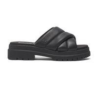 Timberland Slide Sandales pour femme, Noir (Full Grain), 38 EU