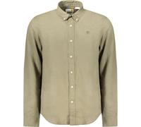 Timberland Slim Fit Chemise à manches longues avec logo brodé : Taille - S Taille : S