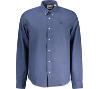Timberland Slim Fit Chemise à manches longues avec logo brodé : Taille - S Taille : S