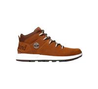 Timberland - Sneakers en cuir - Sprint Trekker Mid Lace Up Sneaker Saddle en Cuir - Taille 11 US - Marron Marron 11 US