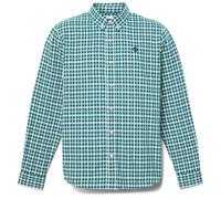 Timberland - Solucell Gingham Shirt - Chemise - L - silver blue yd