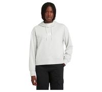 Timberland - Women's Stack Logo Loop Back Hoodie - Sweat à capuche - S - light grey melange
