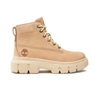 Timberland - Stivale Stringato Field Mid Ti - Femme - Chaussures - Beige - Taille: 38 1/2 EU