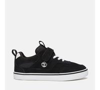 Timberland - Stone Jump Low Hook & Loop - Chaussures lifestyle enfant Black Suede - 24