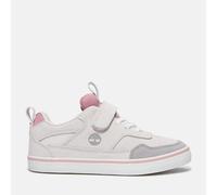 Timberland - Stone Jump Low Hook & Loop - Chaussures lifestyle enfant Light Grey Suede - 23