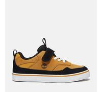 Timberland - Stone Jump Low Hook & Loop - Chaussures lifestyle enfant Wheat Suede - 32