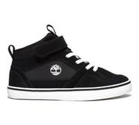 Timberland Stone Jump Mid Hook & Loop Sneaker Black Suede Taille: 22 | Chaussures Outlet | Unisex | Le Noir