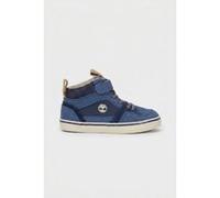 Timberland Stone Jump Mid Hook & Loop Sneaker Dark Blue Suede Taille: 21 | Chaussures Outlet | Unisex | Bleu