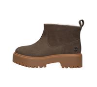 Timberland - Women's Stone Street Mid Warm Lined Boot - Chaussures d'hiver - EU 38,5 - dark brown full grain