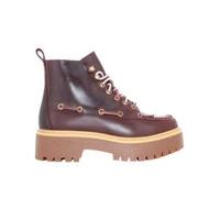 Timberland - Stone Street Mid Lace Up Boot - Femme - Chaussures - Brun - Taille: 37 EU