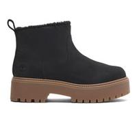 Timberland Stone Street Mid Warm Lined Boot Black Nubuck Taille: 38.5 | Bottes Outlet | Femme | Le Noir