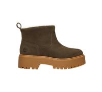 Timberland - Stone Street Mid Warm Lined Boot W Dark Brown Full Grain pour Femme en Cuir - Taille 7,5 US 7,5 US