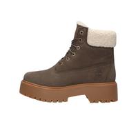 Timberland - Stone Street Mid Warm Lined Waterproof Boot - Femme - Chaussures - Brun - Taille: 39 EU