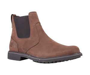 Timberland Stormbucks Pull-on, Bottes Chelsea Homme, Marron (Burnished Dark Brown Oiled), 45 EU