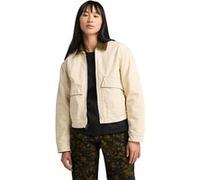 Timberland Strafford Quilted Washed Canvas Jacket Angora Taille: M | Outlet | Femme | Gris
