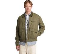 Timberland Strafford Washed Canvas Jacket Leaf Green Taille: L | Vestes légères Outlet | Homme | Vert