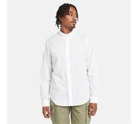 Timberland - Strech Poplin Long Sleeve Shirt - Chemise homme White - XXL