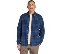 Timberland Stretch Poplin Check Shirt Peacoat Yd Taille: XL | Casual chemises Outlet | Homme