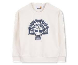 Timberland - Sweat En Molleton - Ivoire - Garçon - 10 Ans