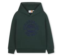 Timberland - Sweat-shirt À Capuche En Molleton - Bottle Green - Garçon - 4 Ans