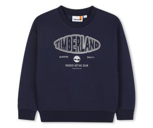 Timberland - Sweat-shirt En Molleton Gratté - Indigo Blue - Garçon - 5 Ans